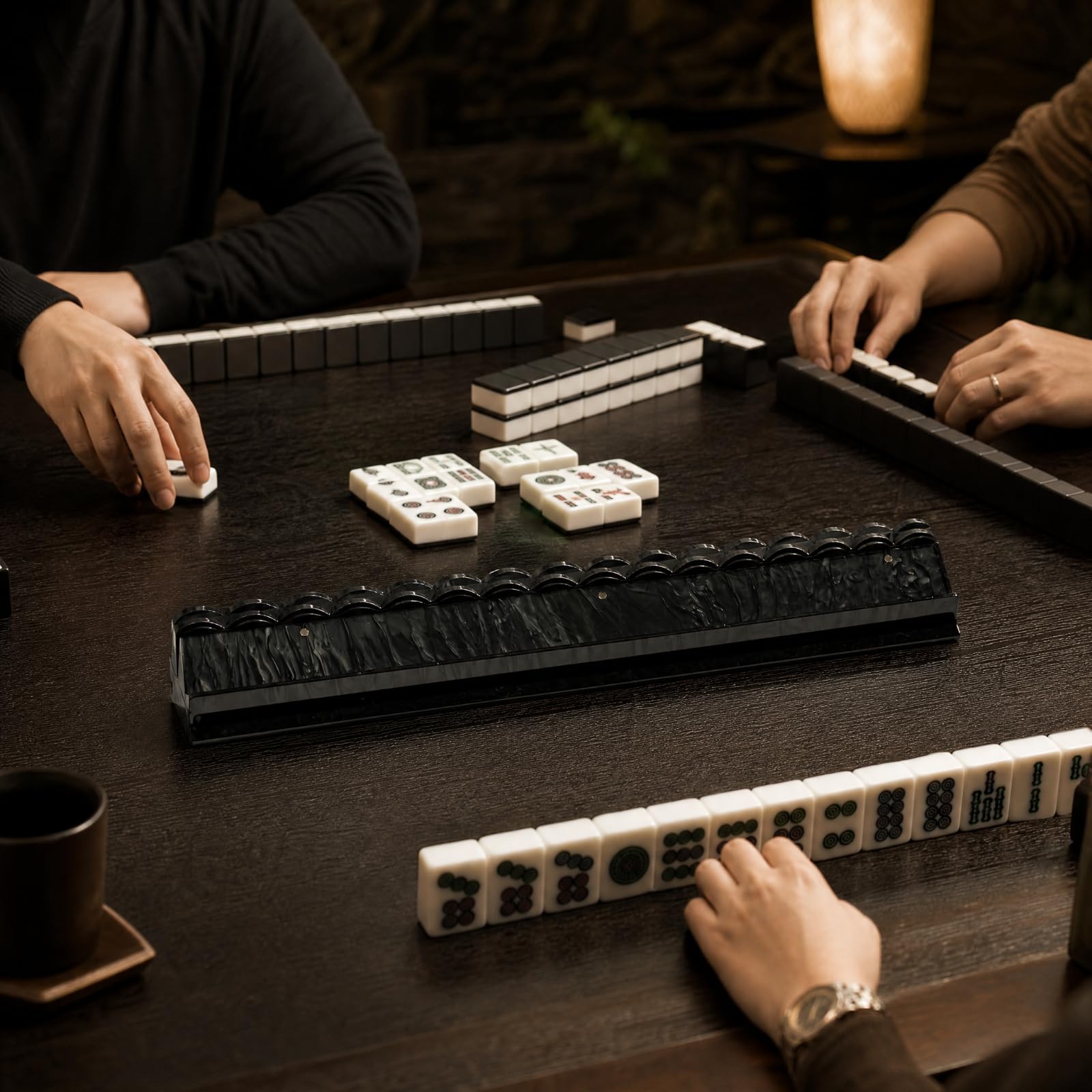 Colcolo Tessere da Trasparente Bastone da Resistente All'usura per Sale Giochi , Stile A
