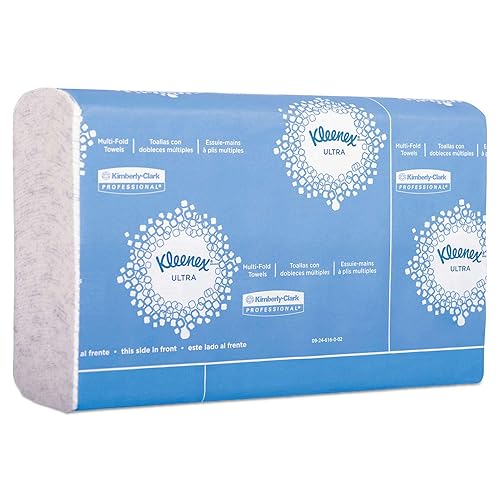 Kleenex 46321 Reveal - Toallas multiplegables, 2 capas, 8 x 9,4, color blanco, 16/caja
