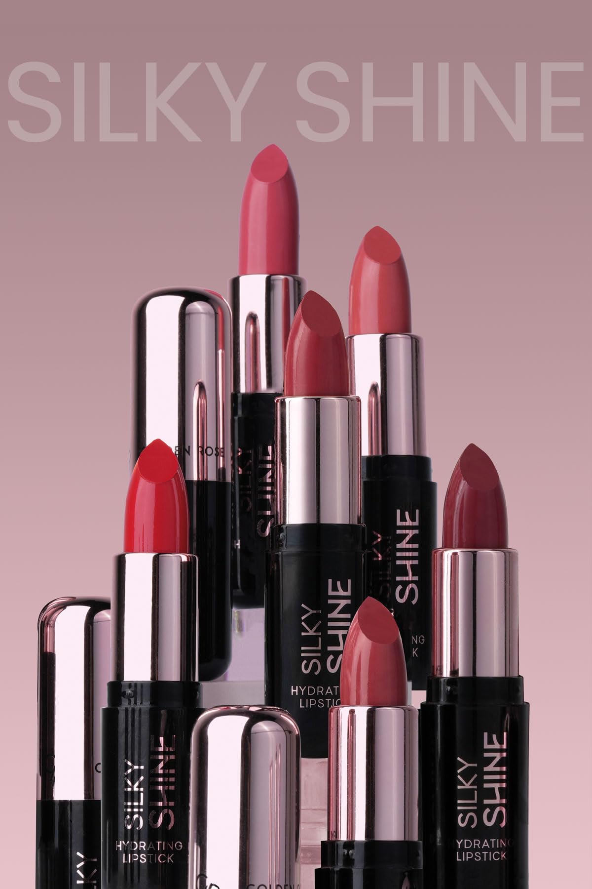 GOLDEN ROSE Silky Shine Hydrating Lipstick - Nemlendirici Ruj No:224