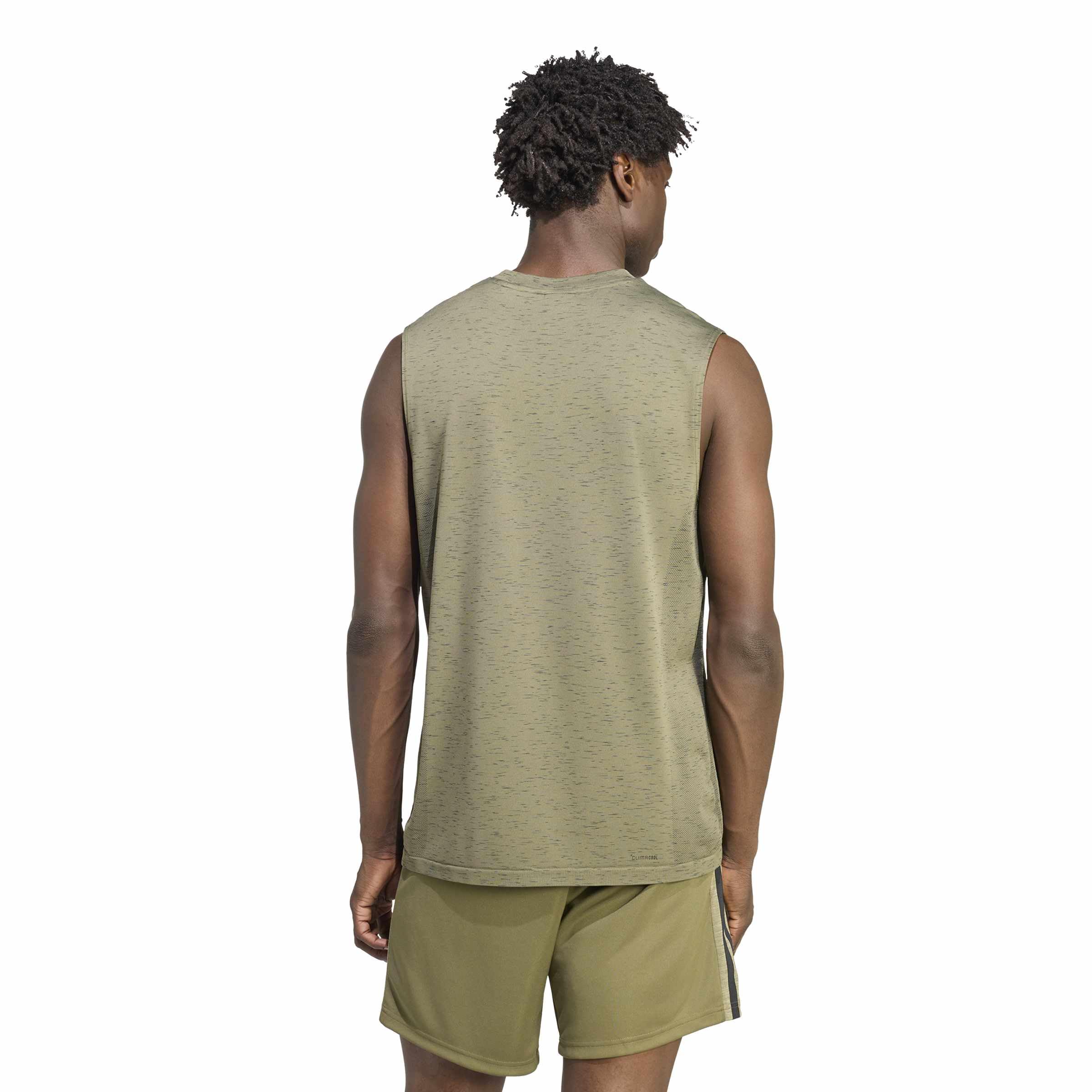adidas Herren Workout Essentials Seamless Sleeveless T T-Shirt