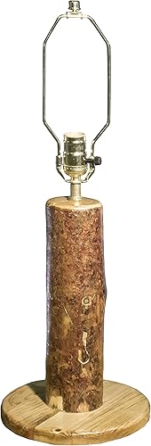 Montana Woodworks Lámpara de mesa Glacier Country Collection