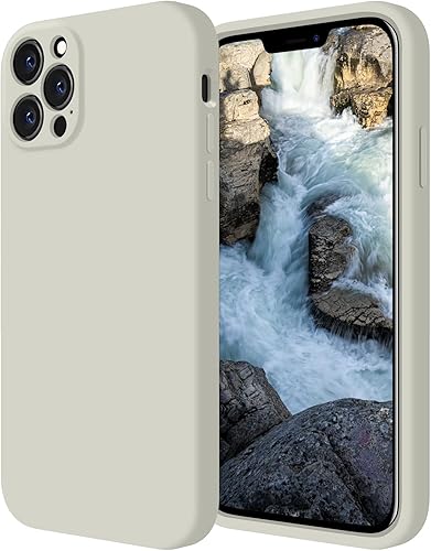 Cordking Funda compatible con iPhone 11 Pro Max, silicona bordes cuadrados protección de cámara Funda mejorada para teléfono con forro de microfibra