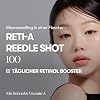 VT COSMETICS Reti-A Reedle Shot 100 Retinol (Vitamin A) Microneedle Serum Regenerating Exosome Ideal for Retinol Beginners Glass Skin Korean Skin Booster 1.69 ml (50 ml)