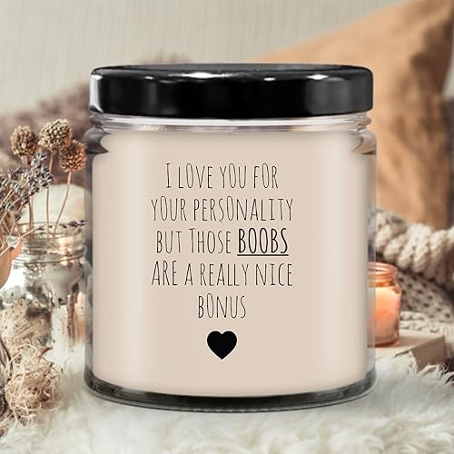 Miniatura 2 de Boobs are Nice - Velas de regalo para mujeres, regalos para ella, esposa, novia, regalos de cumpleaños para mujeres, mamá, mejor amiga, regalo de