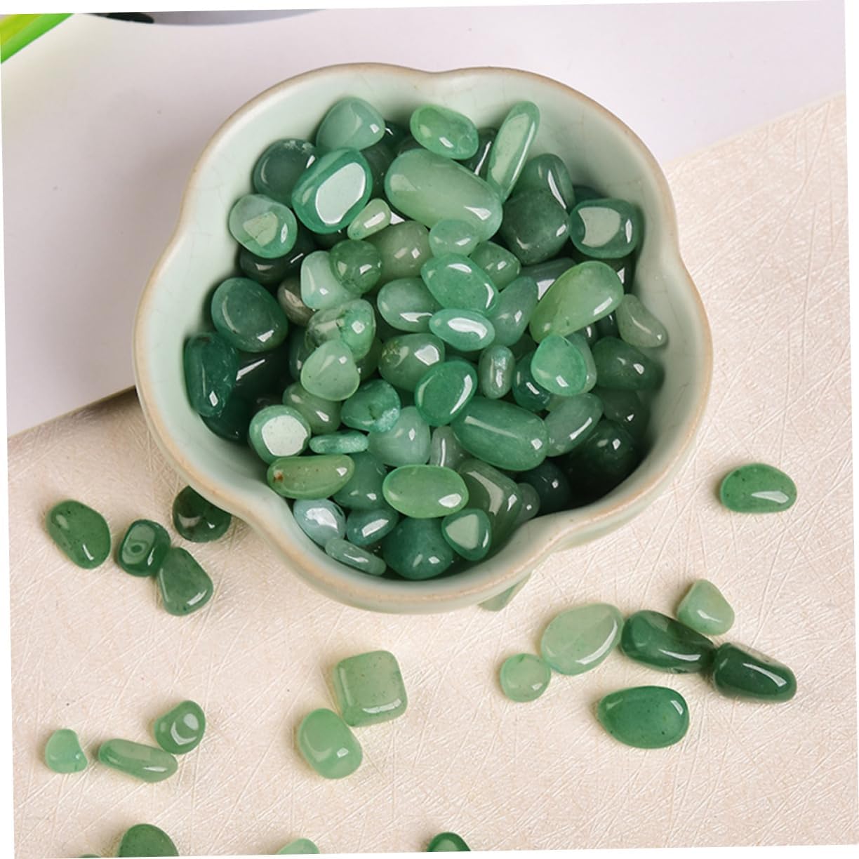 HANABASS 1set Natural Fish Tank Decorative Stones Aquarium Rocks for Landscaping Non-deforming Smooth Finish for Freshwater Aquariums