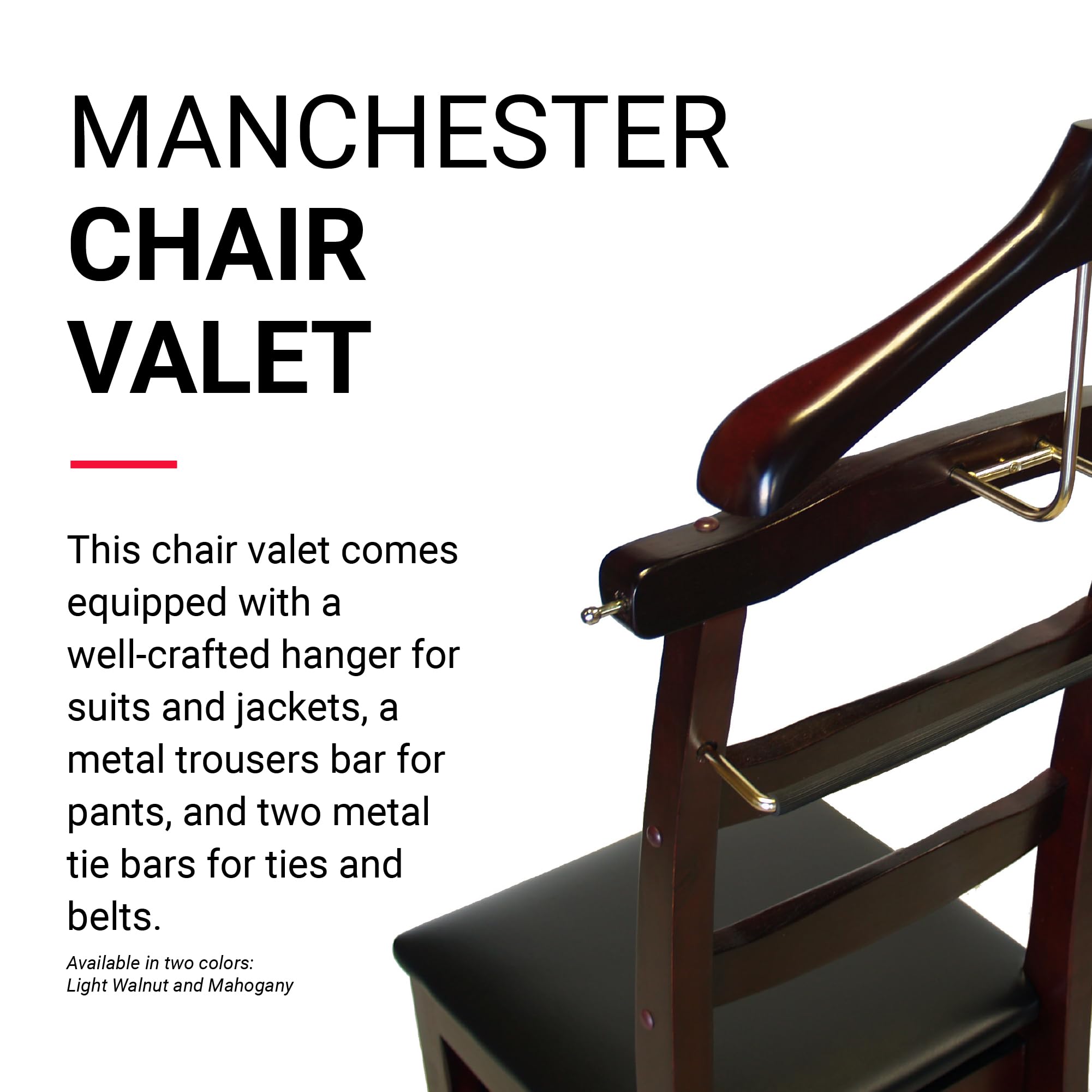Amazon.com: Proman Products - Manchester Chair Valet, Office Chair