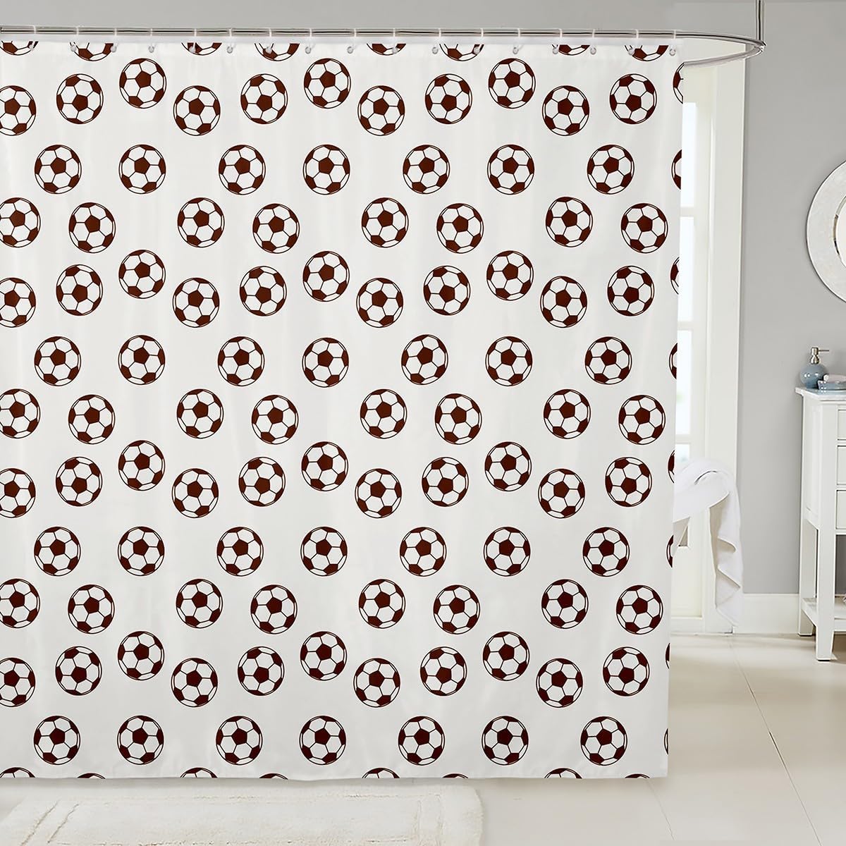 Western Cowgirl Shower Curtains,Cactus Horseshoes Mountain Rustic Farmhouse Bathroom Curtains for Girls Women,Cowboy Cow Sketch Country Pink Waterproof Curtains,12 Hooks Suits,72" W x 78" L