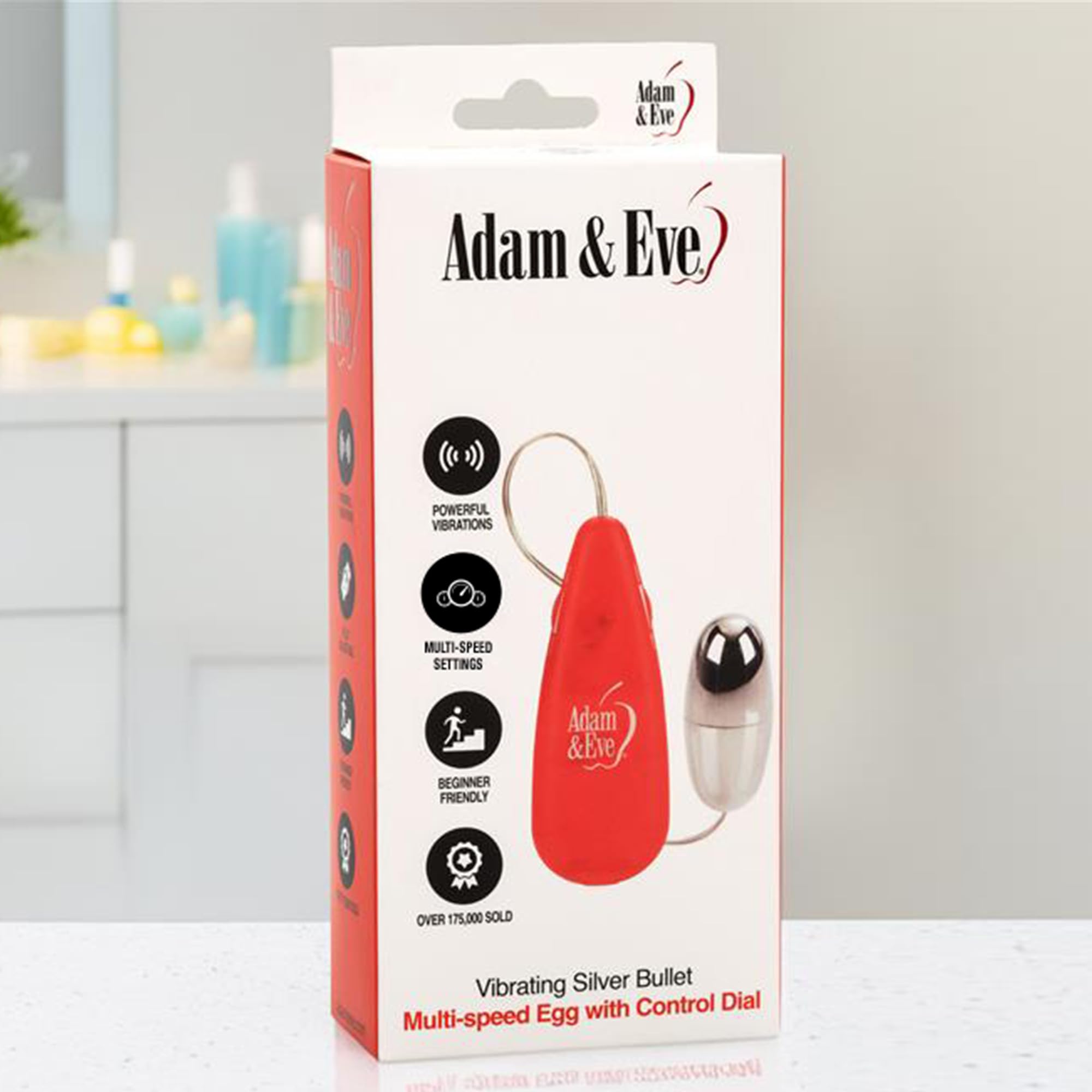Amazon.com: Adam & Eve Vibrating Silver Bullet : Health & Household