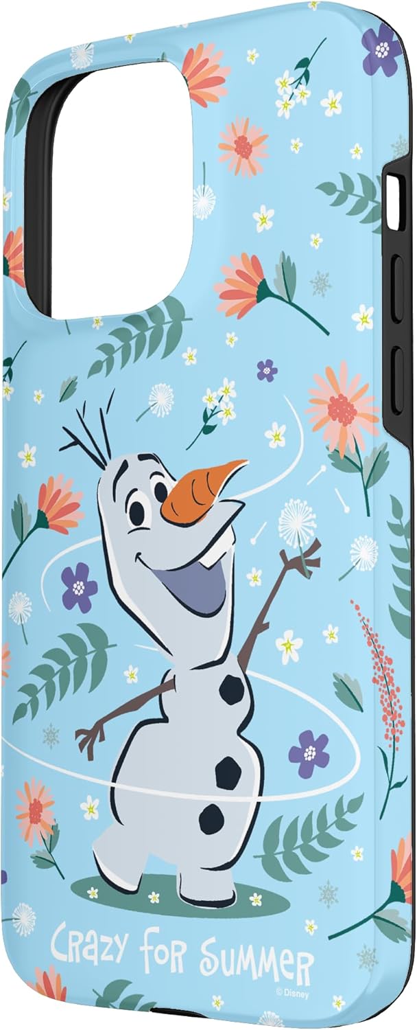 Disney Frozen Crazy For Summer Cute Olaf Case for iPhone 15 Pro Max