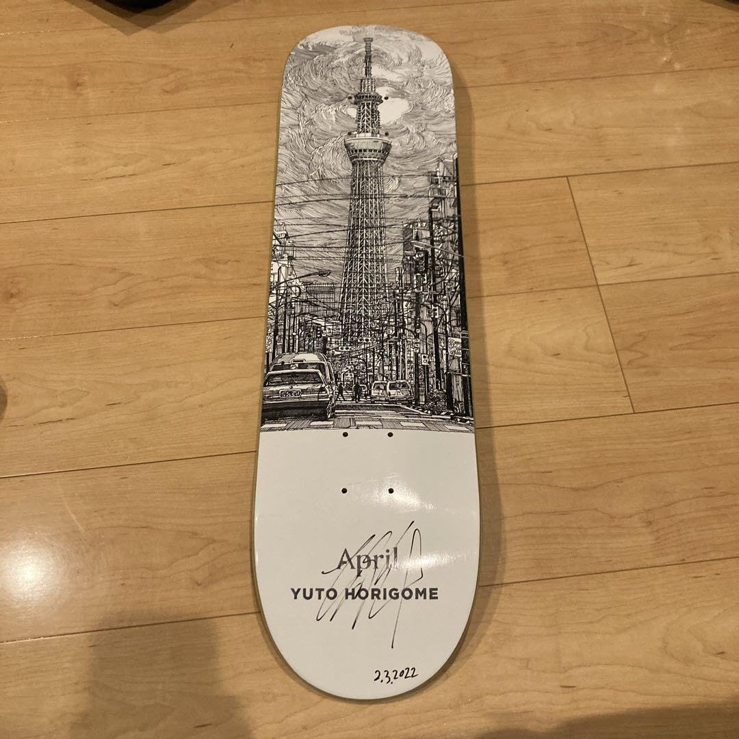 the bonez スケートボード　デッキ　直筆サイン入り the bonez スケートボードデッキ直筆サイン入り