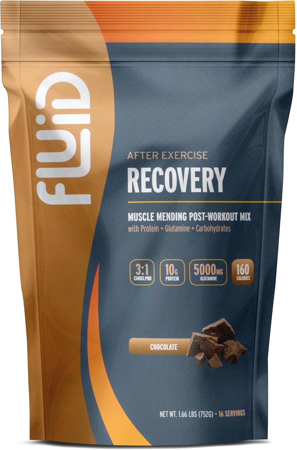 Fluid Recovery, Post-Workout Drink Mix, Whey...