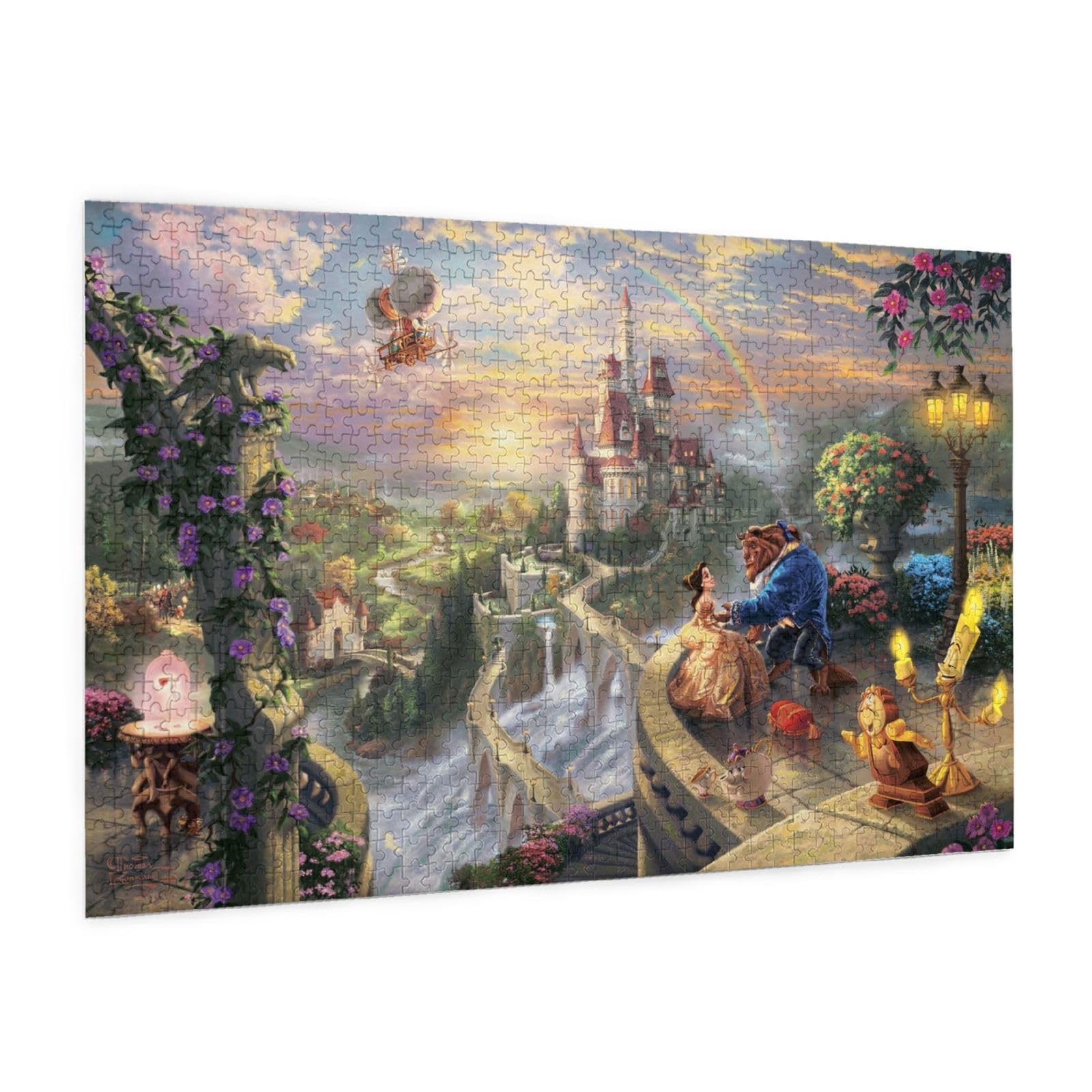 Amazon.co.jp: 美女と野獣 (2) ジグソーパズル 1000ピース