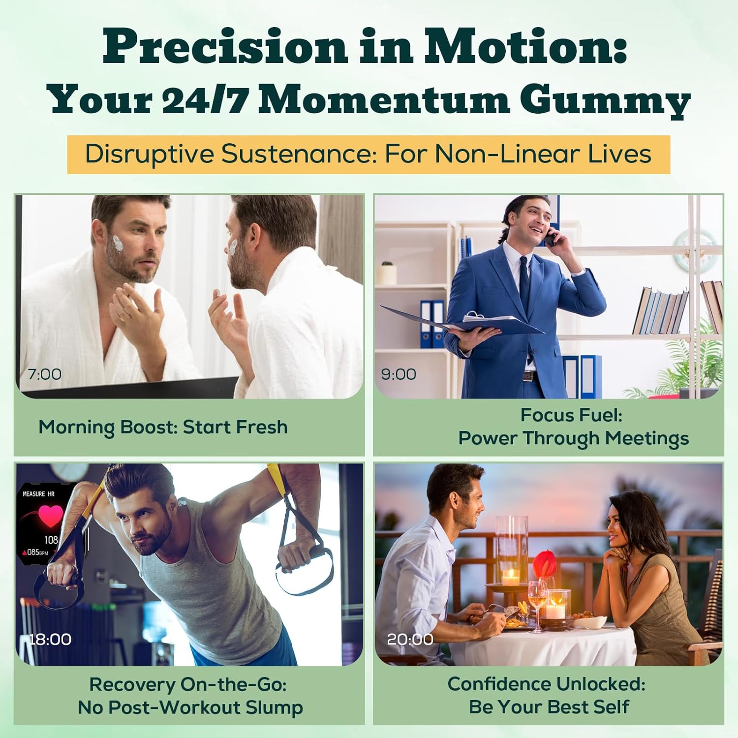 Saw Palmetto Gummies for Men – 600mg Extra Strength DHT Blocker with Biotin, Pumpkin Seed – Supports Prostate Function, Urinary Flow & Hair Regrowth Supplement, 60 Passionfruit-Dragonfruit Gummies - Image 6