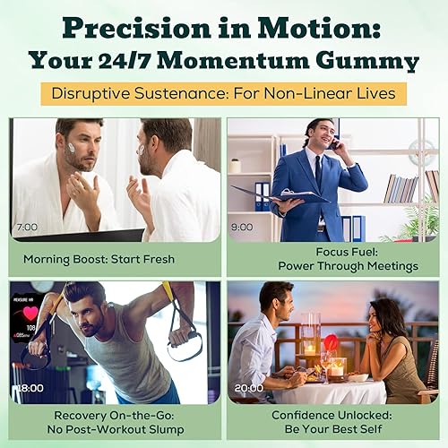 Miniatura 6 de Gomitas de Saw Palmetto para Hombres  Bloqueador DHT de Fuerza Extra de 600mg con Biotina, Semilla de Calabaza  Suplemento que Apoya la Función de