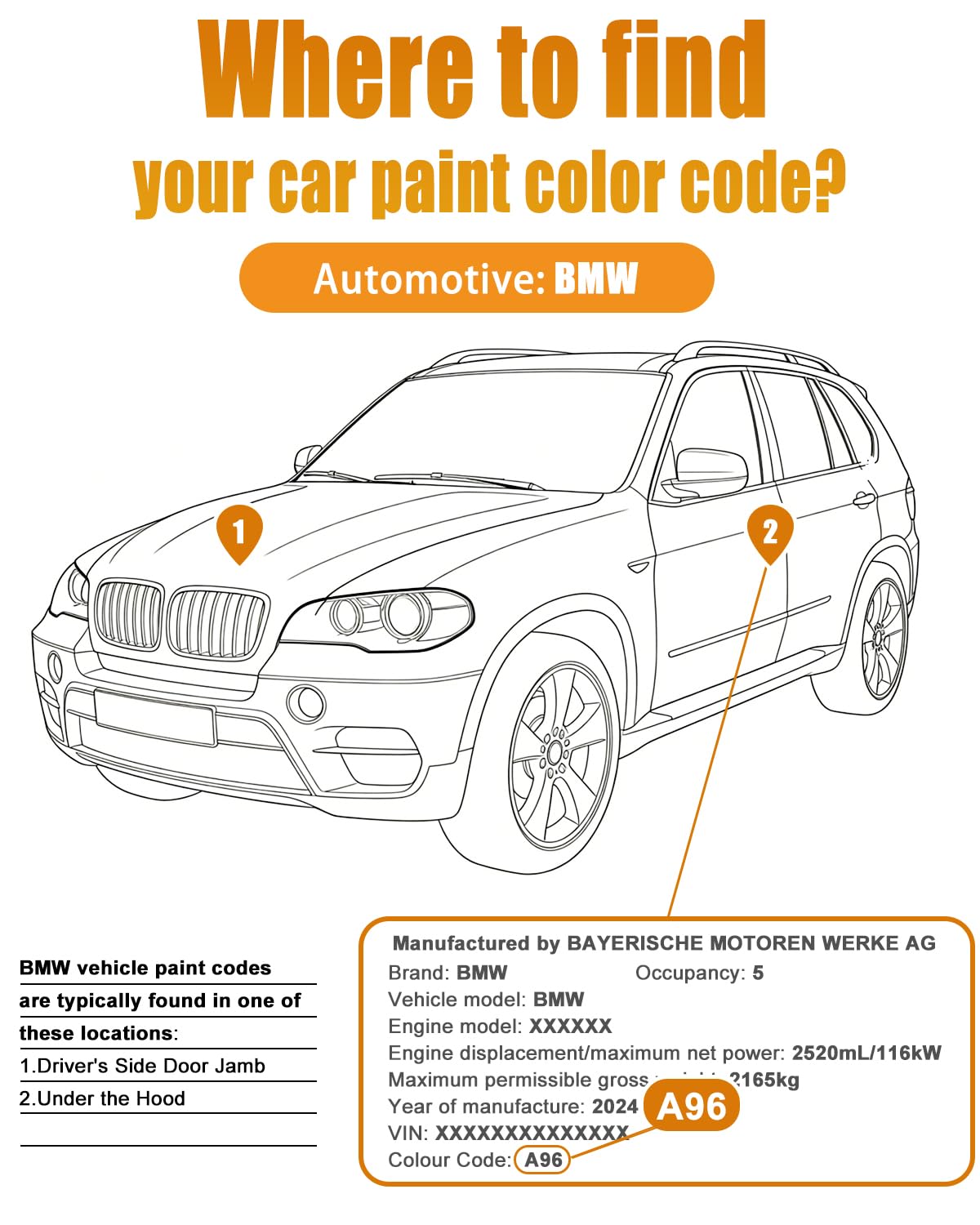 Platinum White Pearl NH-883P Compatible with Honda 2-in-1 Touch Up Paint Pen Ultimate Car Scratch Repair Kit，Quick Fix Rust-Resistant and Long-Lasting Paint Scratch Remover — view 10