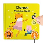 Cali\'s Books Dance to Classical Music Book Toddlers 1-3 Years Old - Nursery Rhymes Musical Book, Headphone Jack, Interactive Baby Sound Book, Singing Toy Children Girls, Learning Song Toy Toddler Boys