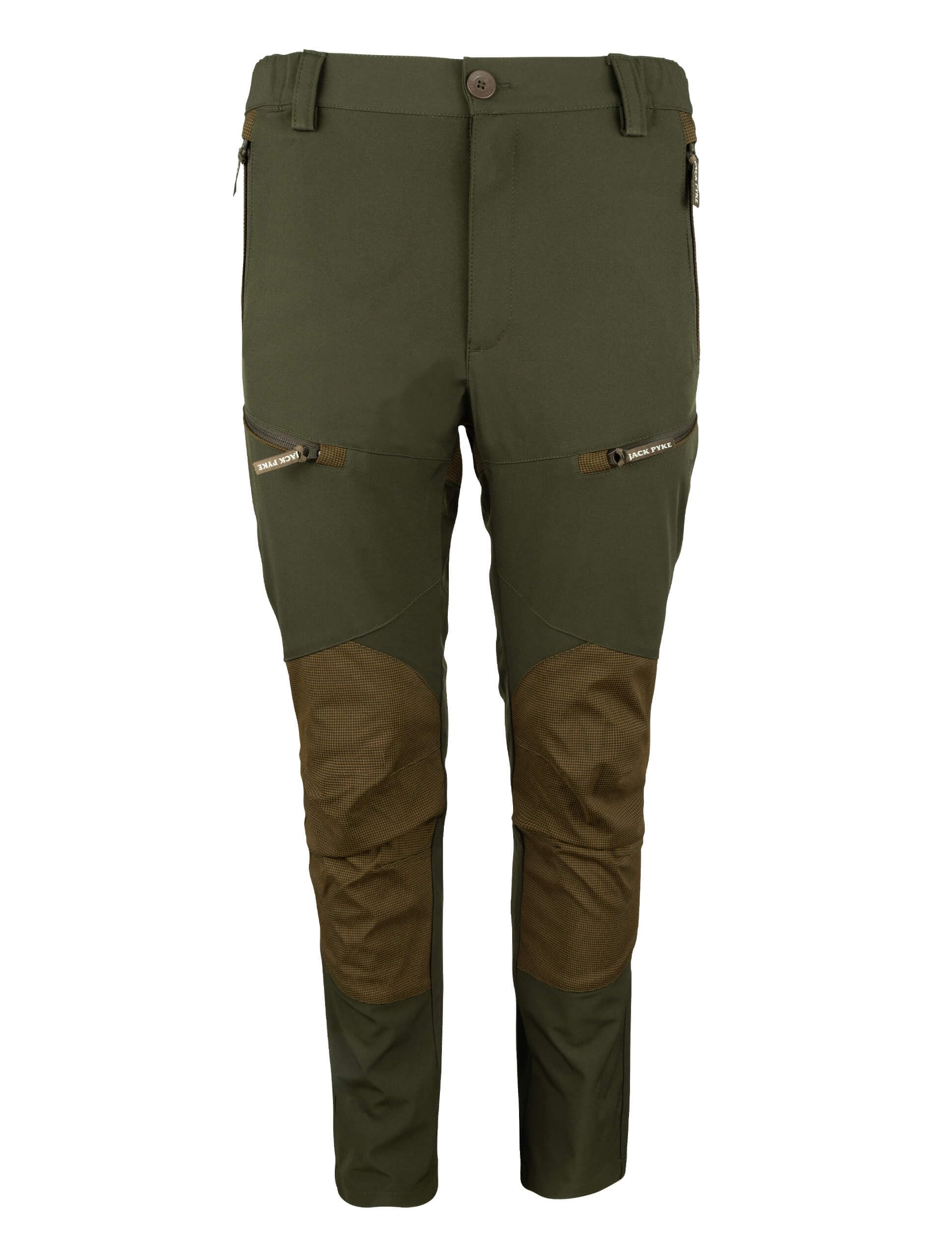 Jack Pyke Ladies Technical Trousers Green Large