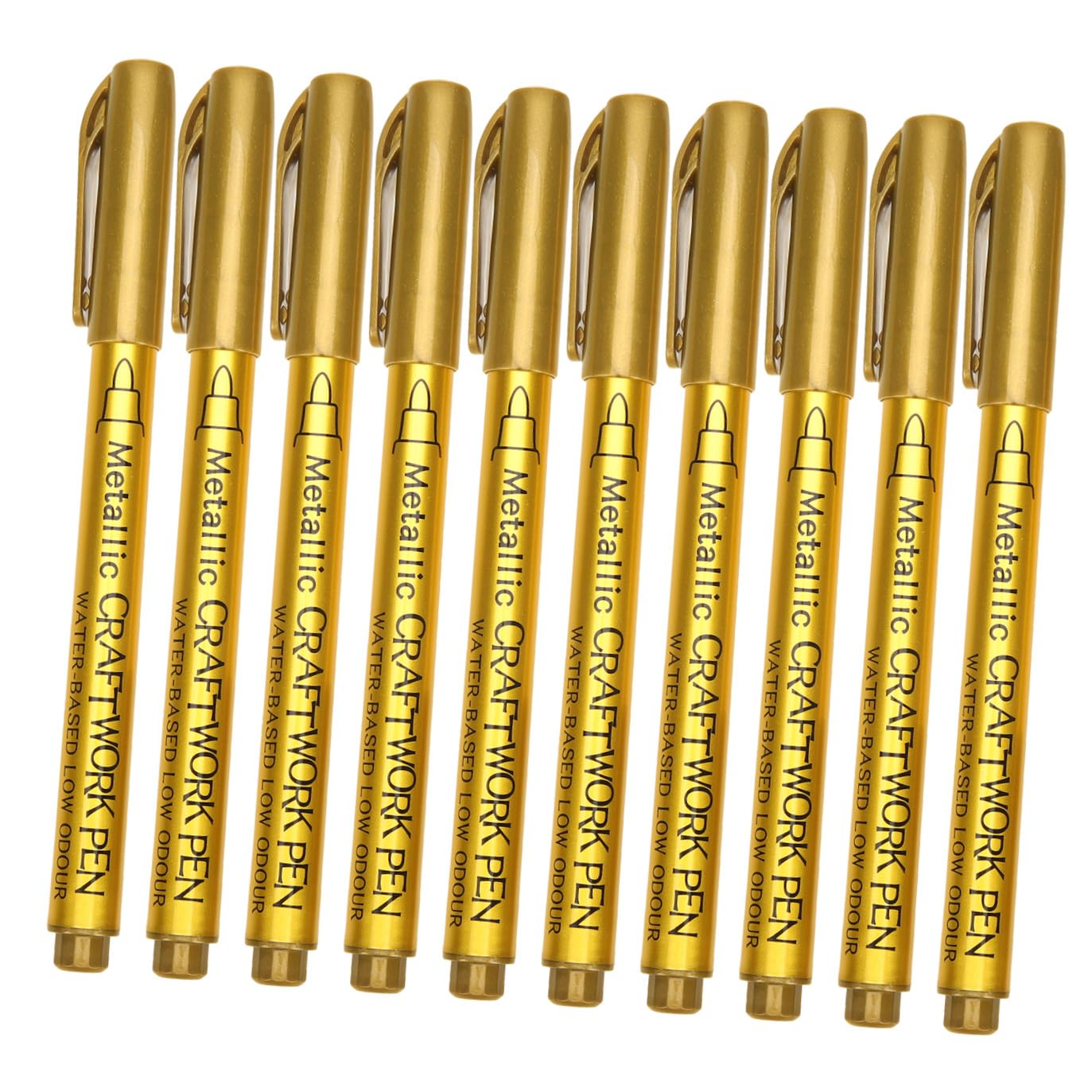 SEWACC 30 Pièces stylos à peinture stylo peinture blanche marqueurs de tissu pro marker feutre indelebile marqueurs de pour le métal s de de
