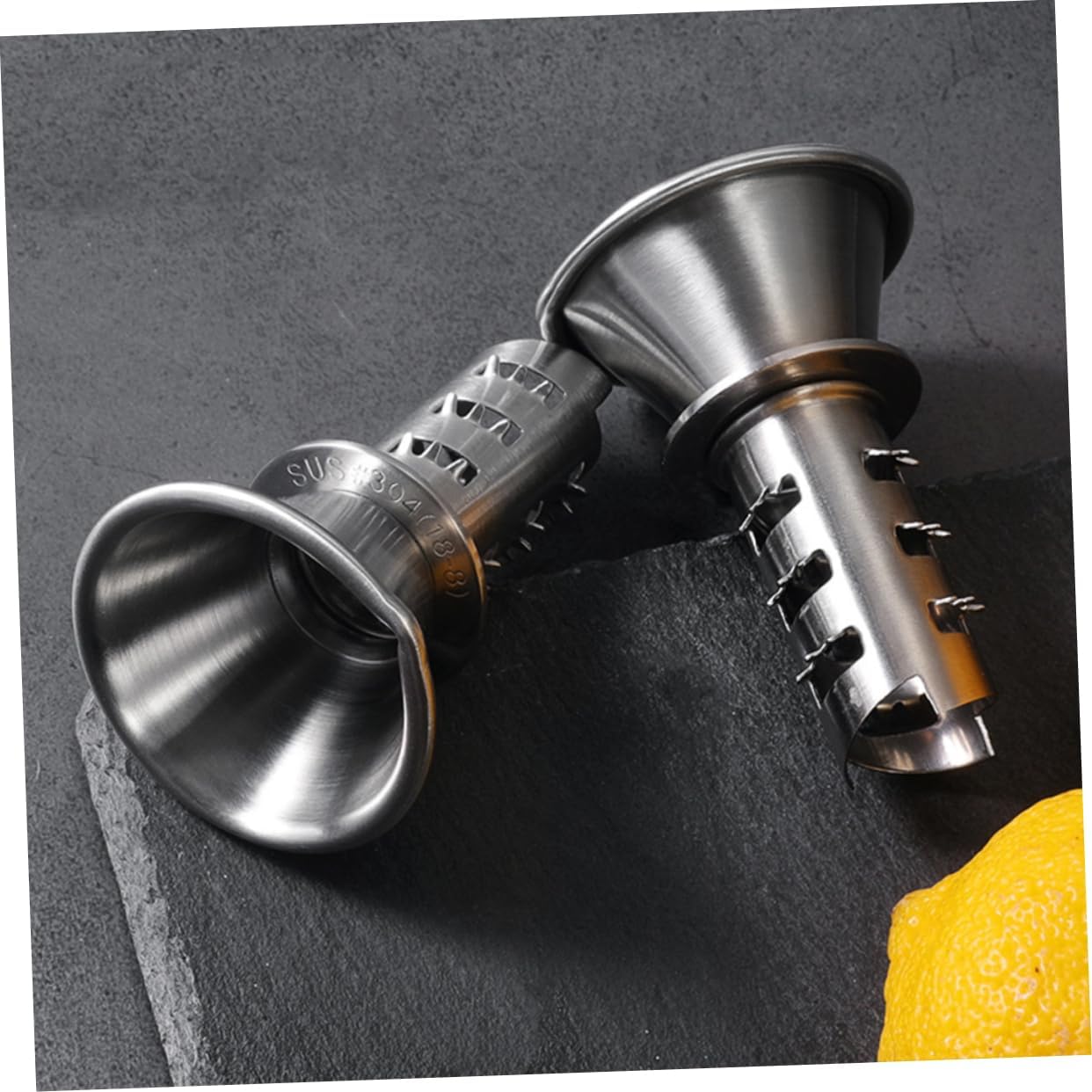 Unomor 8pcs Manual Lemon Squeezer Lemon Drill Squeezers for Kitchen Commercial Fruit Press Handheld Juicer Easy to Clean Store