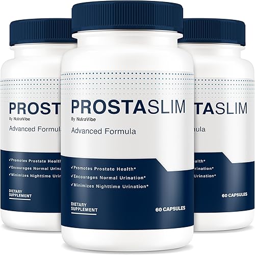 ProstaSlim - Píldoras delgadas oficiales de Prosta para hombres, fórmula totalmente natural para apoyar la salud de la próstata y el bienestar