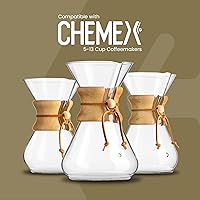 Vista 3 de Chemex Bonded Filter - Circle - 100 ct - 2 Pack - Exclusive Packaging
