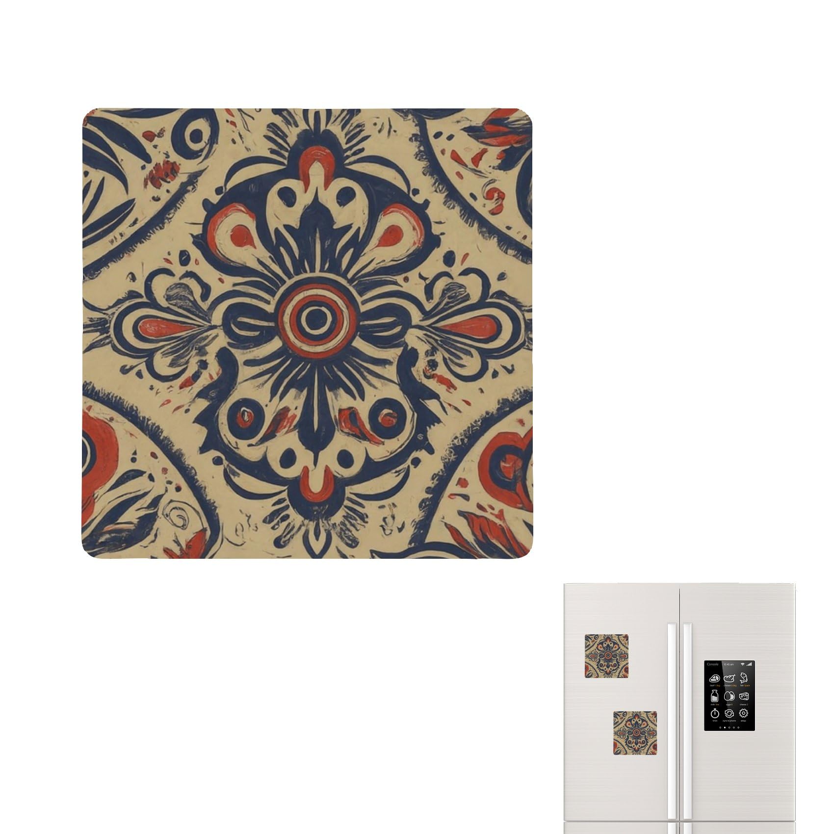 Magnets for Fridge Vintage Fridge Magnets for Home and Work Decor Square Smart Magnetic Locker Decoration Magnetic Refrigerator