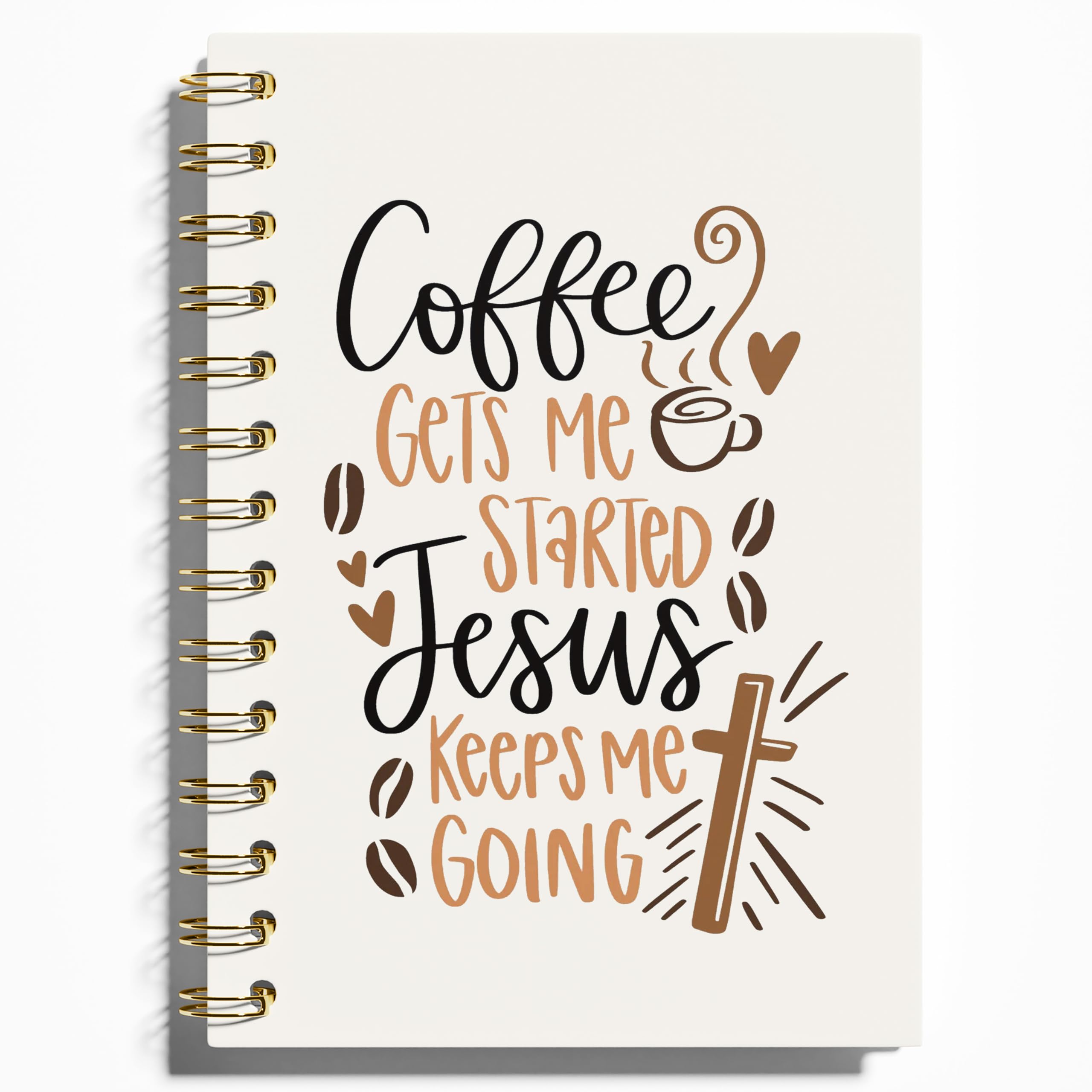 Décoration de Jésus chrétien sur un carnet WFSM pour retrouver la paix intérieure