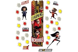 Disney Pixar's The Incredibles Classroom Door Poster Decoration Kit