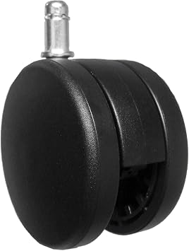 3 (75mm) Extra Large Replacement Office Chair Caster Rollers - Standard Wheel (Set of 5) - S5110