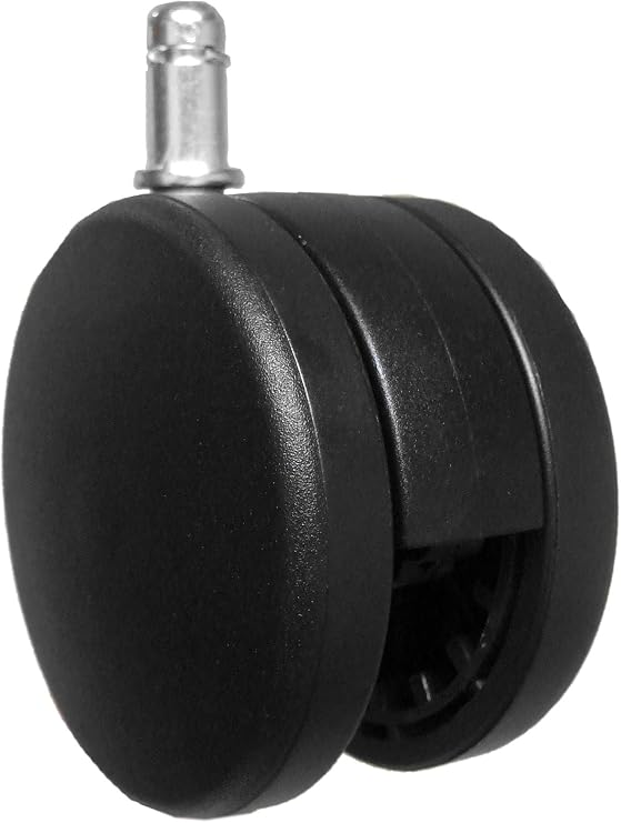 3 (75mm) Extra Large Replacement Office Chair Caster Rollers - Standard Wheel (Set of 5) - S5110