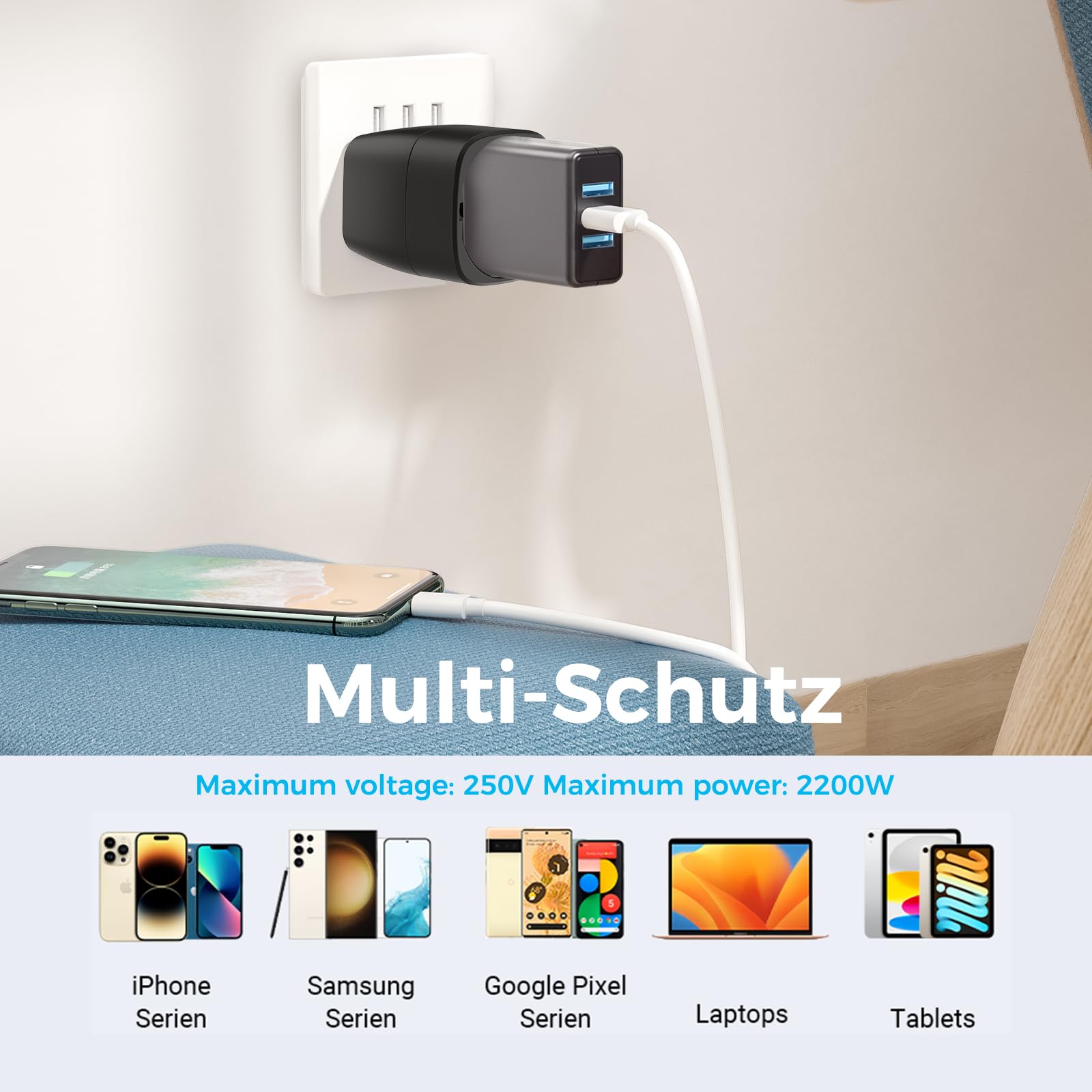 ウェット(オーストラリアにて購入) Oliveria 2 x adapter Australia, Niemcy na Australię, adapter