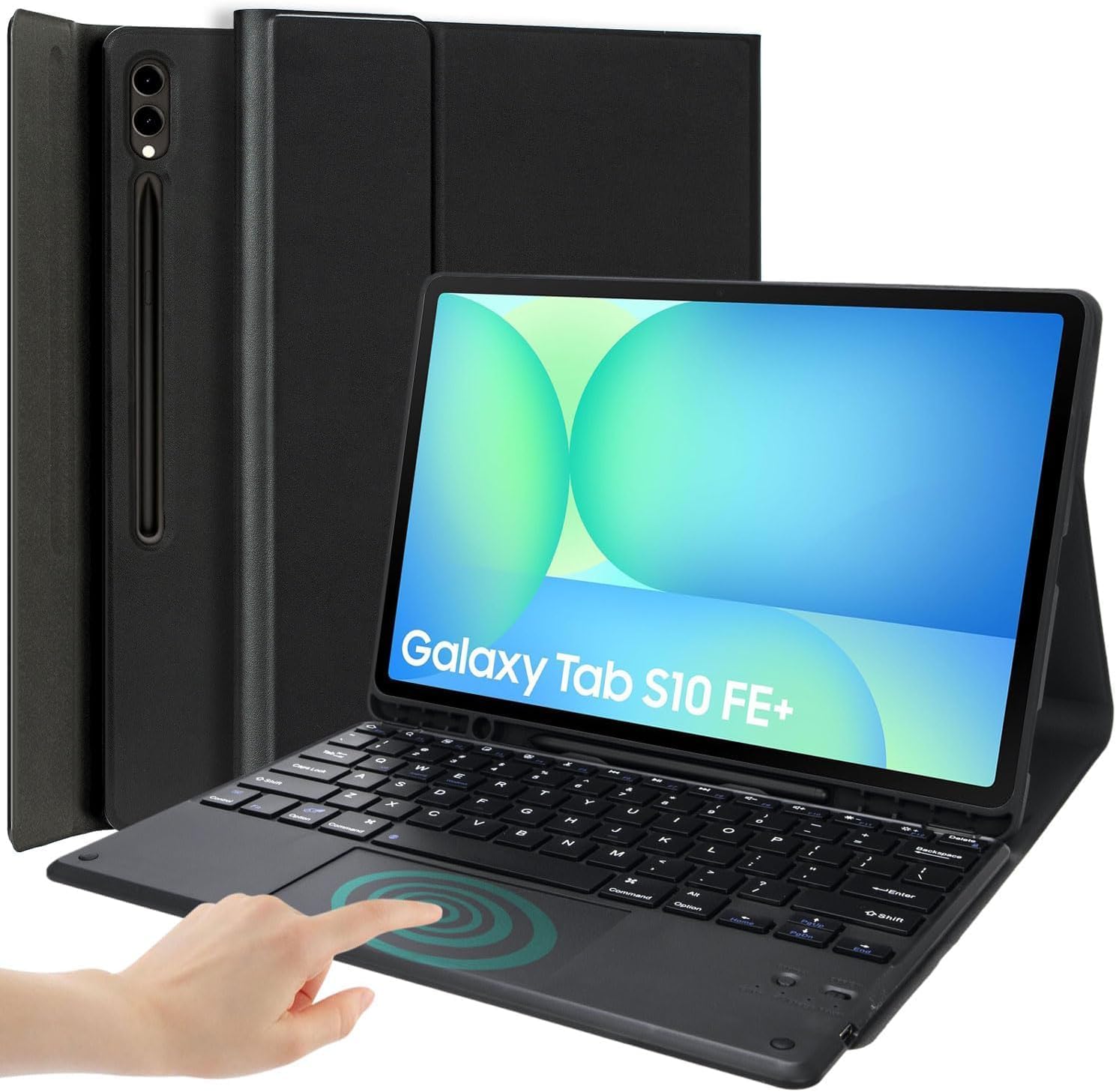 JUQITECH Keyboard Case Compatible with Samsung Galaxy Tab S10 FE