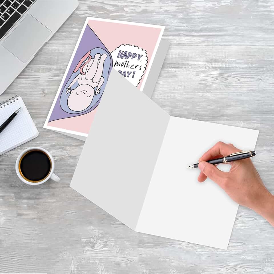 Cartão de Dia da Mãe para Ser, Cartão de Dia da Primeira Mãe, Presente Pré-natal de Dia das Mães para Nova Mãe, Presente de Dia das Mães Grávidas