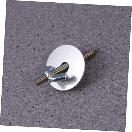 Miniatura 4 de Balacoo Tornillos de retención M6x30 para caja de cría de loros con juntas, accesorios para soportes de jaula para pájaros, 10 uds