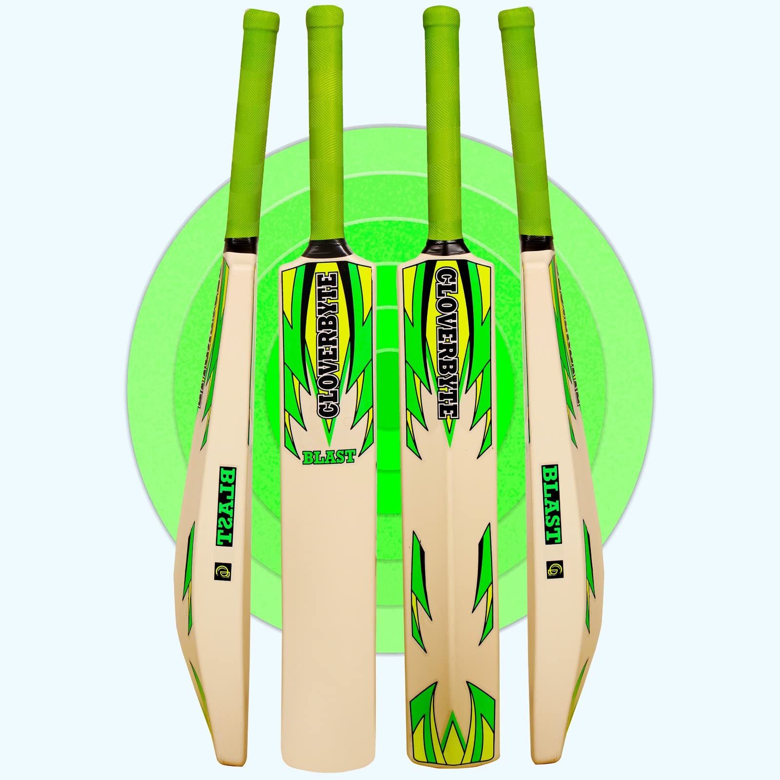 CLOVERBYTE Blast White PVC Full Size Plastic Bat No. 9 for Tennis Ball & Wind Ball PVC/Plastic Cricket Bat (B0C33YKG12) Amazon Price History, Amazon Price Tracker