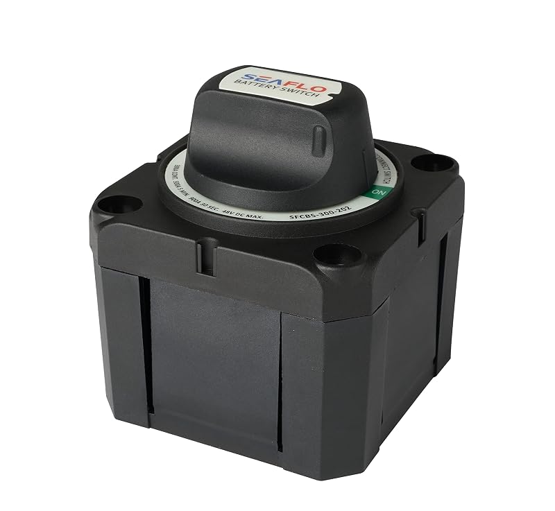 Chave Seccionadora de Bateria SEAFLO SFCBS-300-202 48 V 300 A – Liga/Desliga