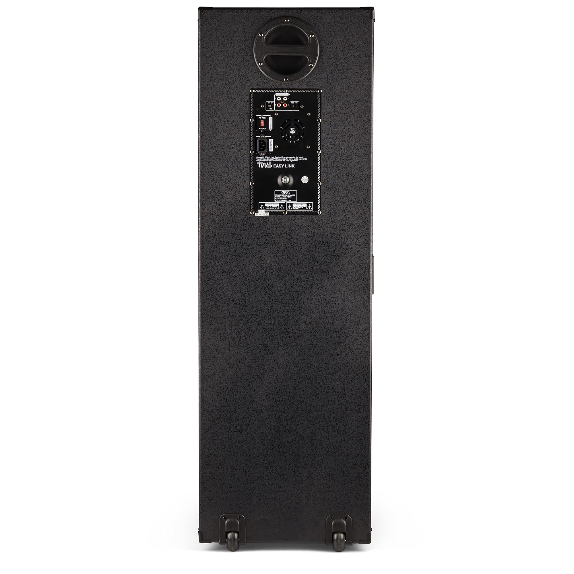 Buy QFX SBX412300BT TWS Bluetooth Triple 12” Woofer Triple 1” Tweeter