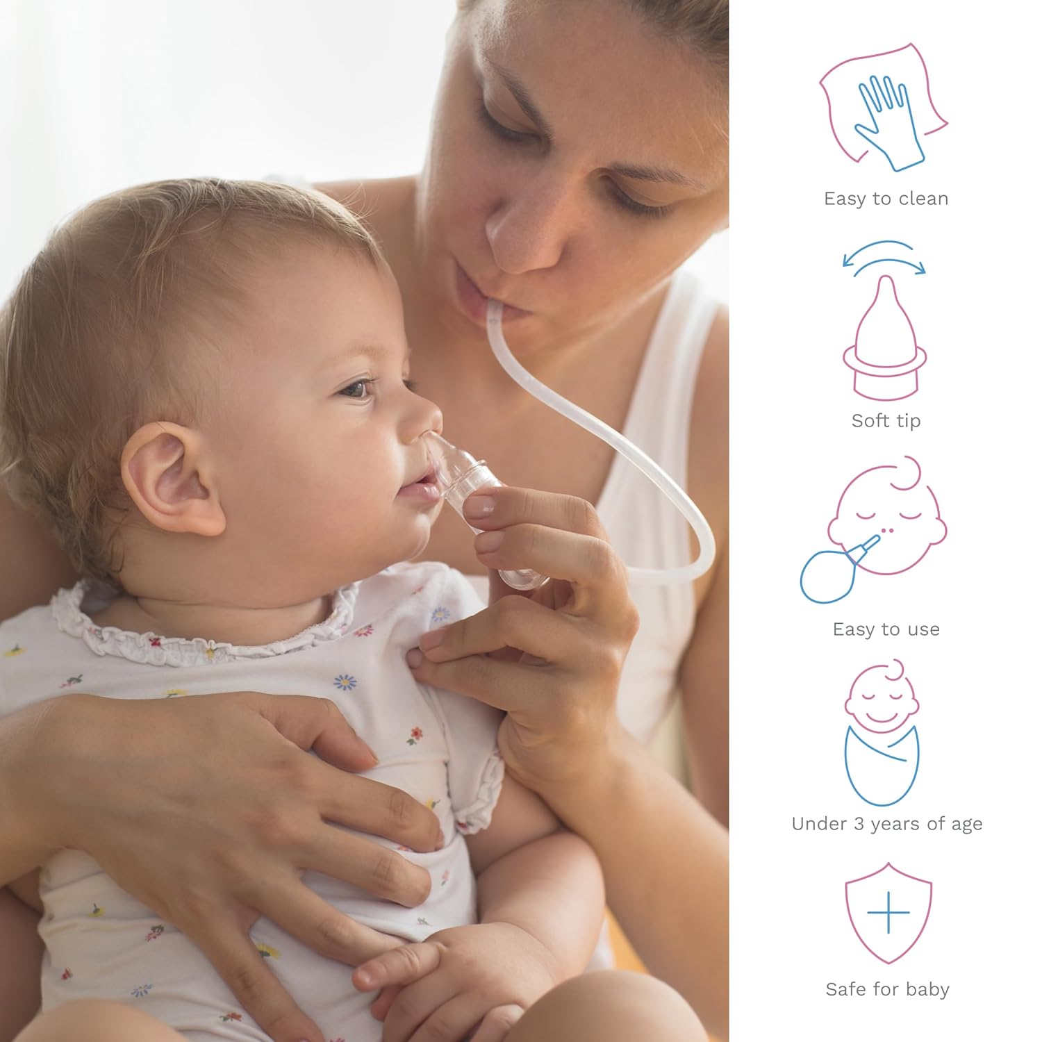 Canpol Babies CB05119U Nasal Aspirator with Refills