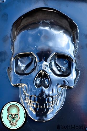 Miniatura 3 de SvitMolds Molde de calavera de bricolaje Panno placa de hormigón de cemento (D85+D86)