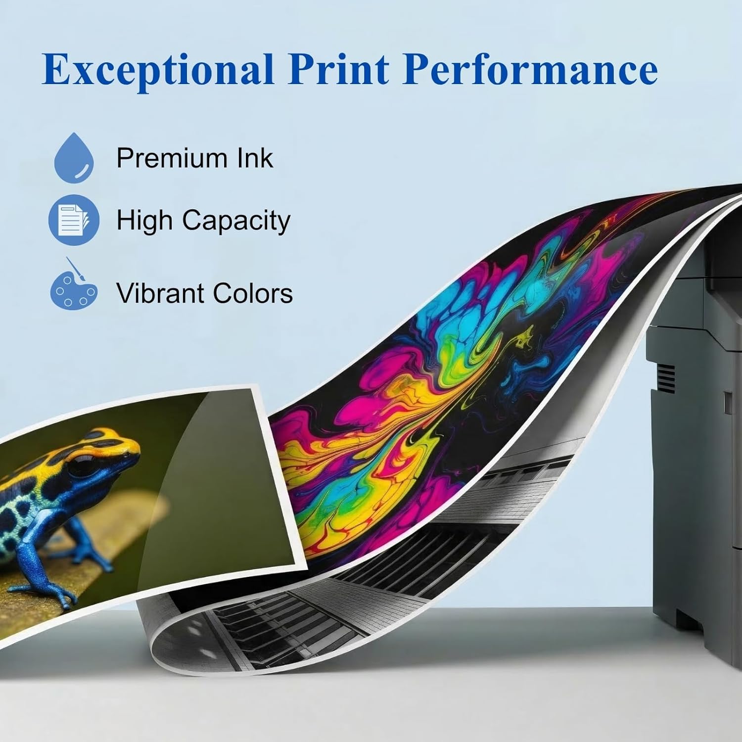 for 232XL Ink Cartridges Remanufactured for Epson 232XL Ink Cartridges Combo Pack Work with XP-4200 XP-4205 Workforce WF-2930 WF-2950 Printer (6 Pack, 3 Black Cyan Magenta Yellow)
