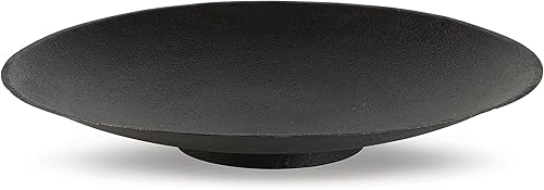 Miniatura 3 de Signature Design by Ashley Moises - Cuenco decorativo de metal antiguo, color marrón oscuro