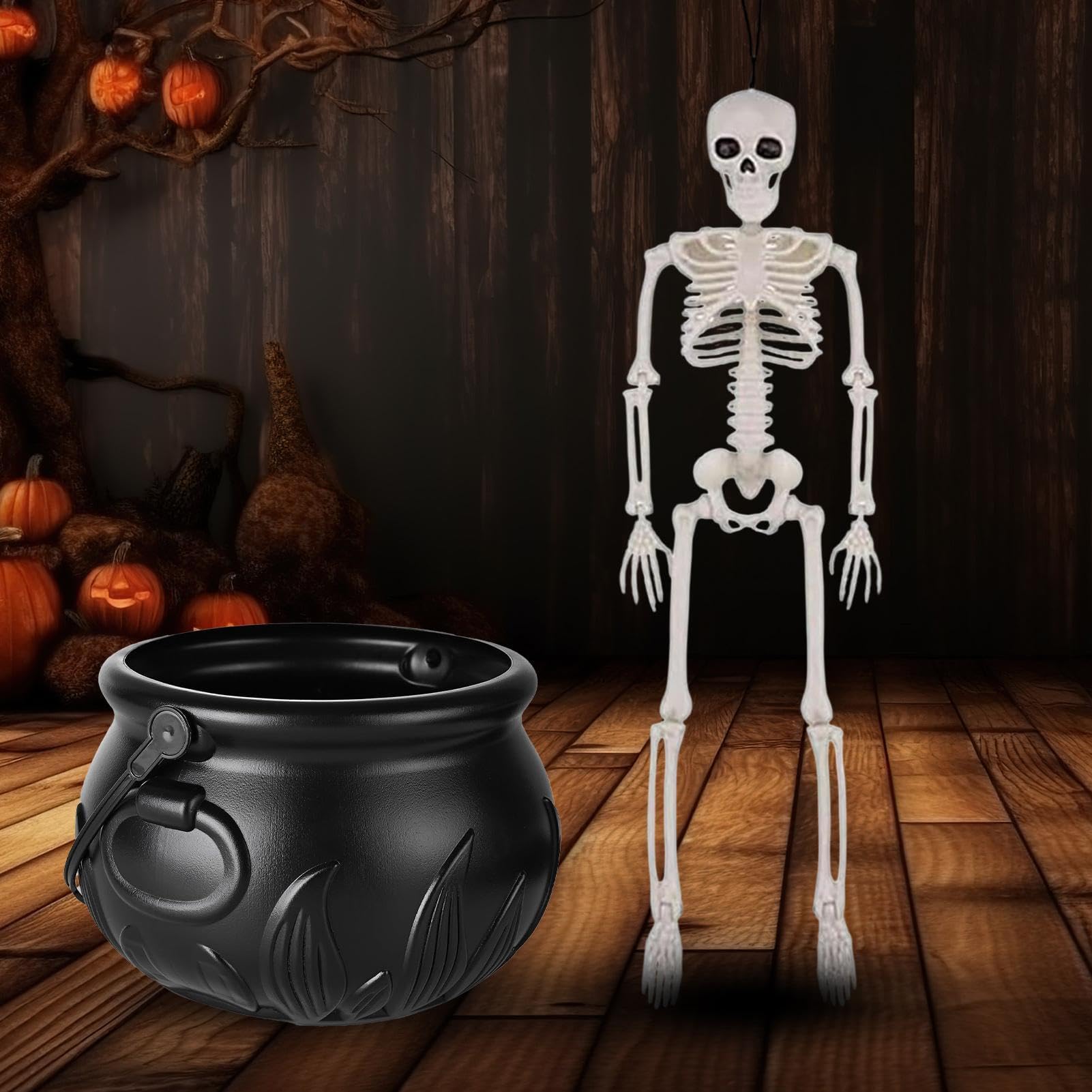 Generisch Halloween Schüssel ativer Vintage Grusel - | Halloween-Party-ationen Für Zuhause, Terrasse, Rasen, Fenster, Wohnzimmer, Küche, Esszimmer, Kaminsims und Theke