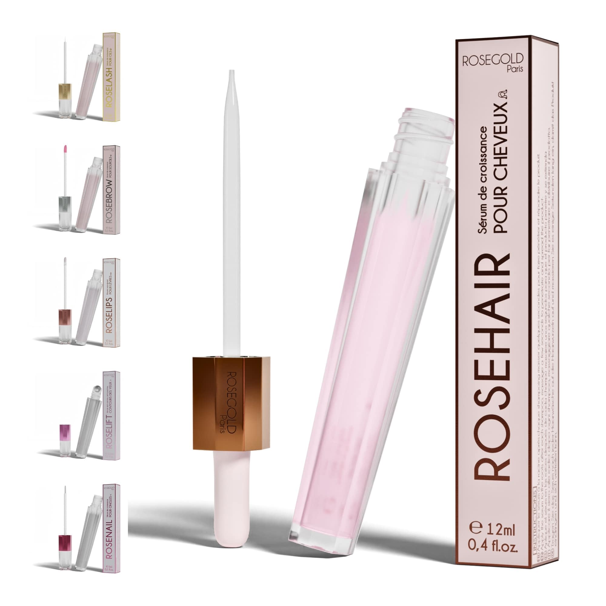 Sérum Capillaire Avancé ROSEHAIR 30ml élixir de densité aux peptides - 8