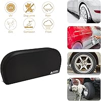 Vista 6 de Leader Accessories Cubierta de neumático de doble eje para caravana de 27 a 29 pulgadas, cubiertas de rueda de doble eje para cámper, camión