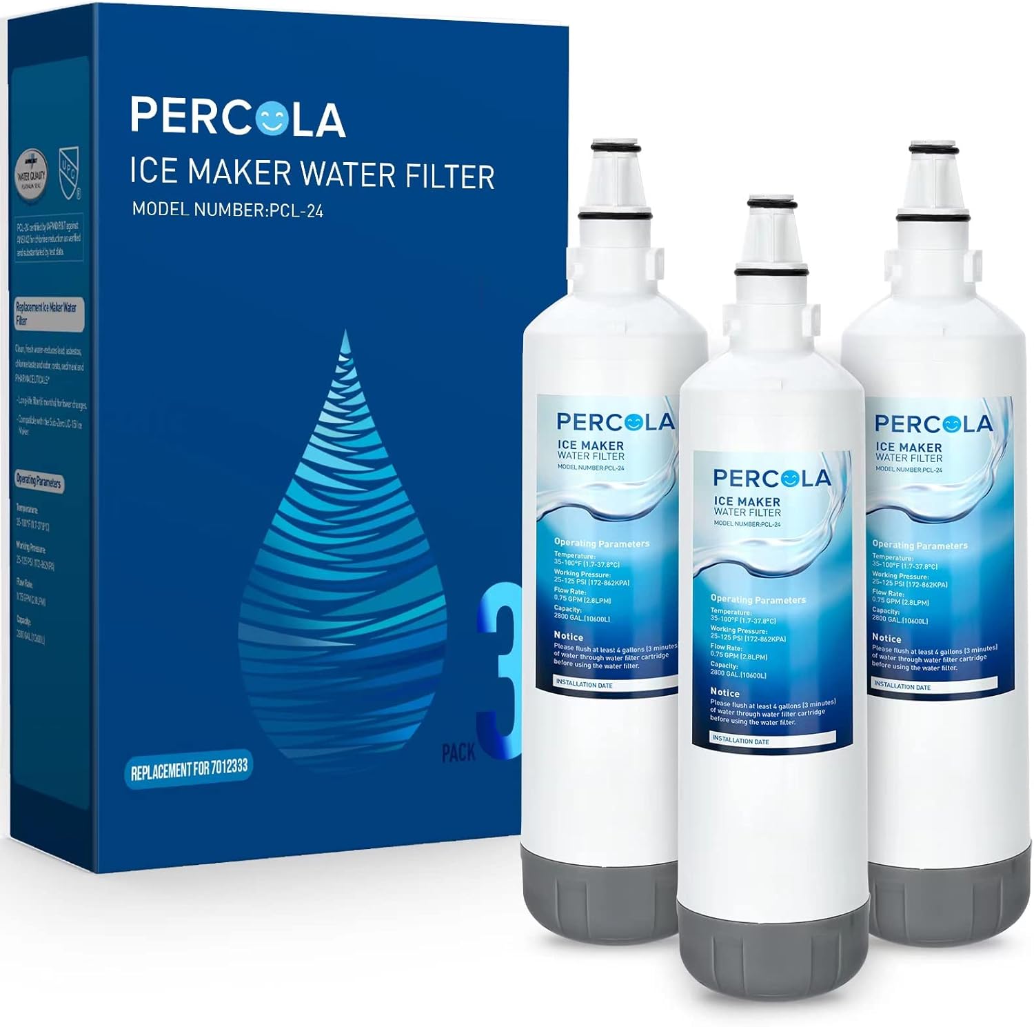 PERCOLA SubZero 7012333/7042803 & Manitowoc K00374