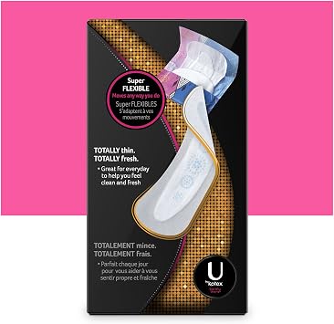 U by Kotex Barely There Liners, Light Absorbency, Unscented