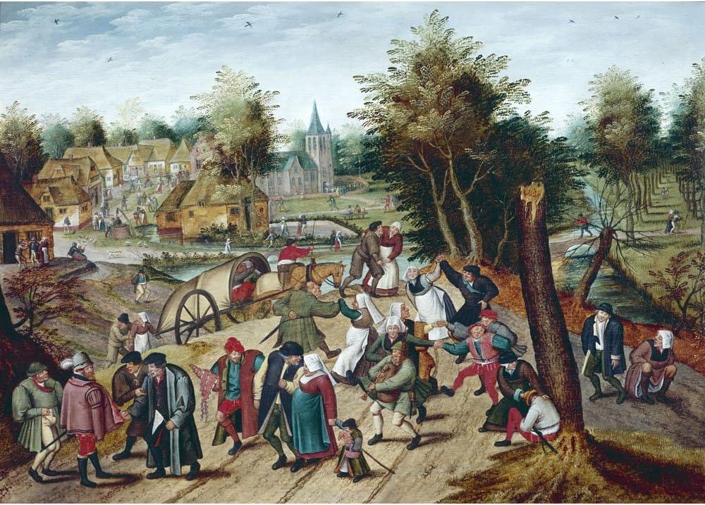 Return from the Kermesse, Pieter Brueghel the Younger