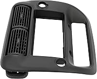 Vista 6 de KUAFU Panel de radio central para salpicadero, bisel de panel de instrumentos, compatible con Ford Ranger 1997-2006 1997-2001 Ford Explorer 2WD sin