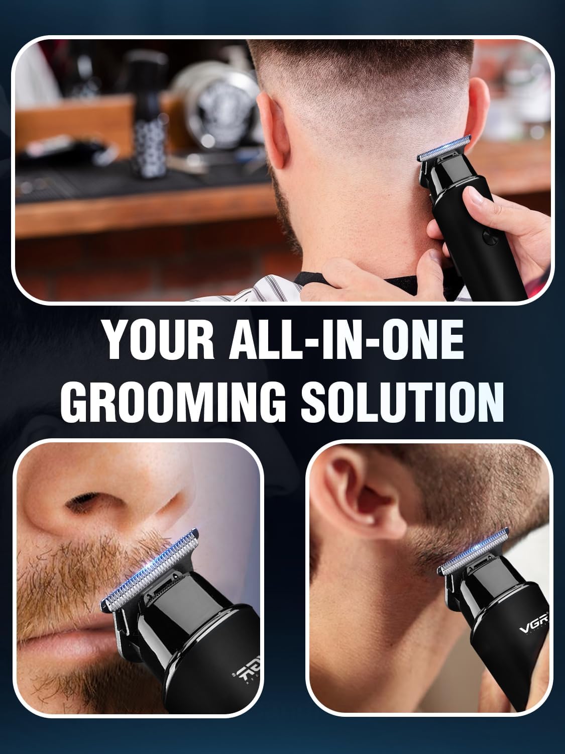 VGR V-933 Trimmer for various grooming needs