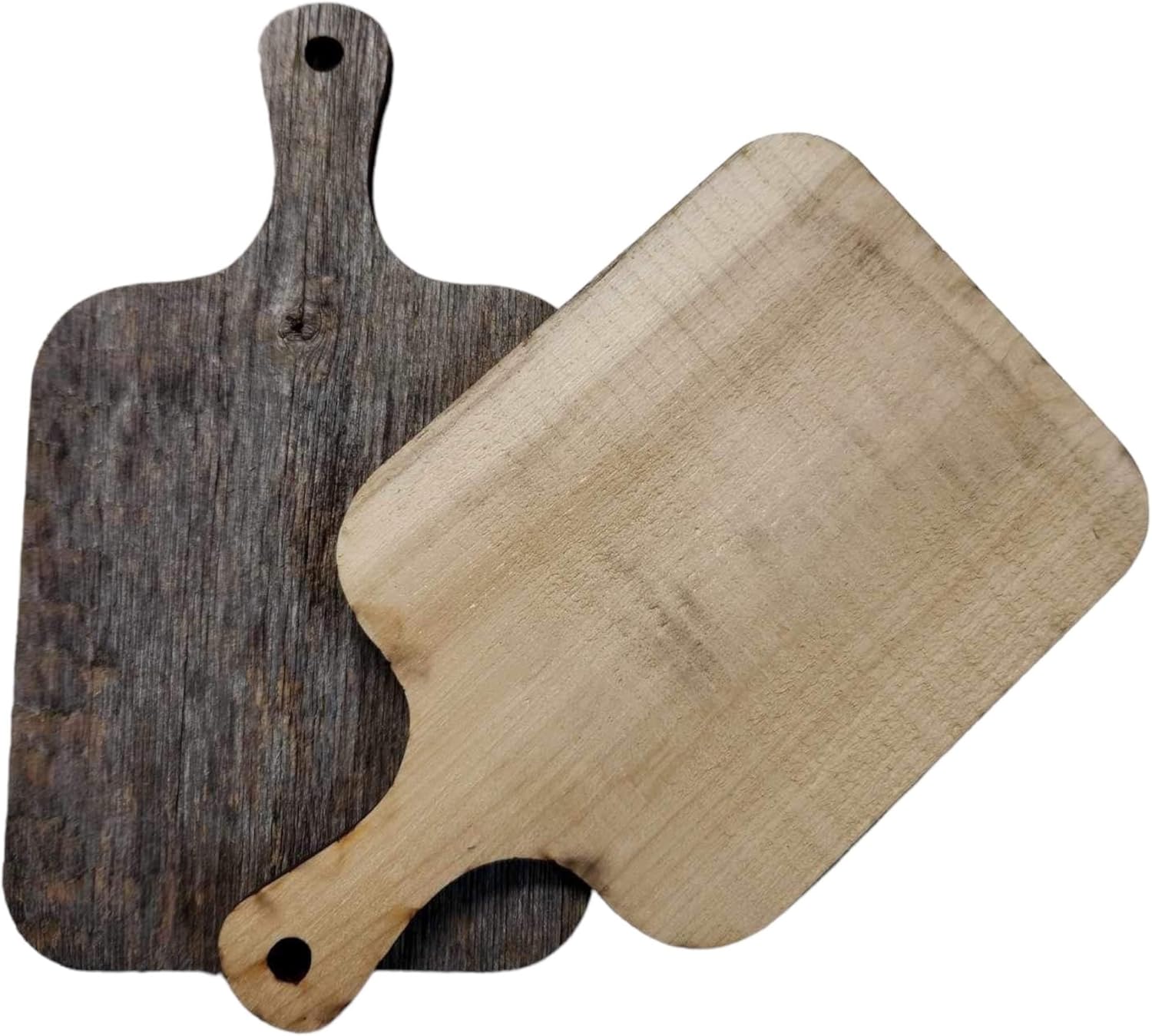 Rockin' Wood Mini Reclaimed Wood Cutting Boards – The Perfect Addition to Your Craft and DIY Projects! Made in The USA, Great Blank Wood for Farmhouse Decor and DIY Ornaments (12 Small Boards)